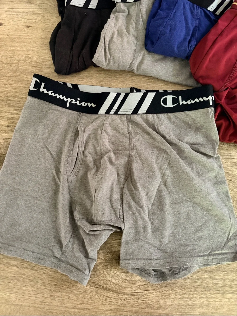 Champion & Calvin Klein Mixed Men’s Boxer Briefs - Blue, Red, Brown, Gray